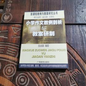 小学作文教例剖析与教案研制——新课程教例与教案研究丛书