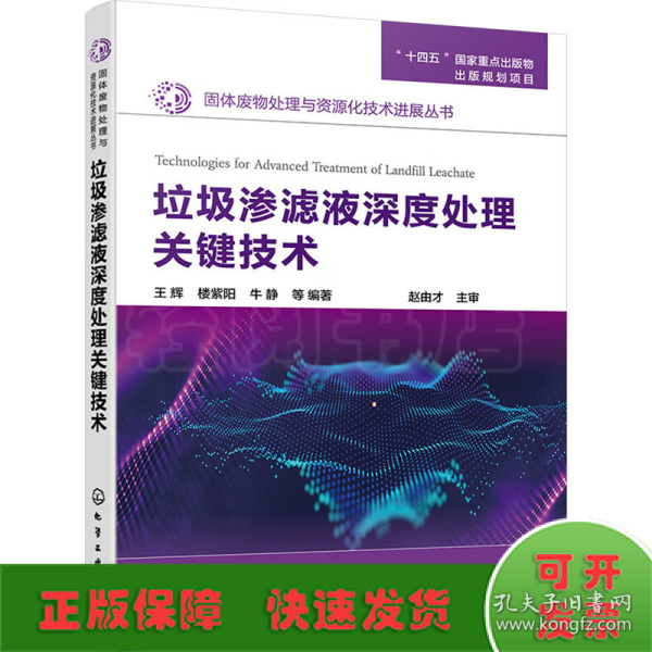 固体废物处理与资源化技术进展丛书--垃圾渗滤液深度处理关键技术