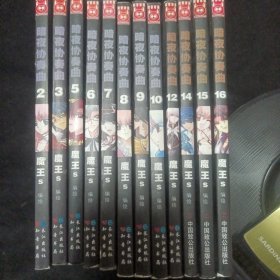 暗夜协奏曲1—16（缺1、4、11、13）12本合售