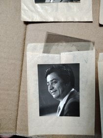 相声表演艺术家 七八十年代，赵振铎 唐杰忠 马季 李金斗 姜昆 梁厚民 照片一组17张，其中4张带底片