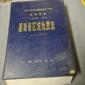 湖南省区域地质志 附图6张