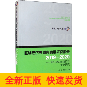 区域经济与城市发展研究报告(2019~2020)——服务地方的路径与策略研究