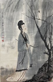 立轴 仕女