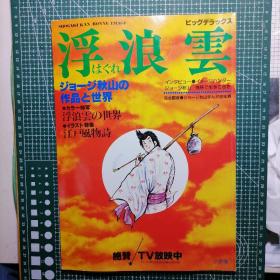 日版 SHOGAKUKAN BONNE IMAGE 浮浪雲 ジョージ秋山  ビッグデラックス1（小学馆好的图像）浮浪云 乔治秋山 Flower Deluxe1 浮浪云 资料设定集 画集