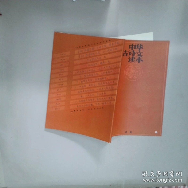 中华古诗文读本酉集  中国青少年发展基金会社区与文化委员会 北京大学出版社