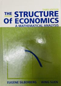 The Structure of Economics：A Mathematical Analysis英文原版精装