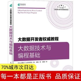 大数据开发者权威教程大数据技术与编程基础