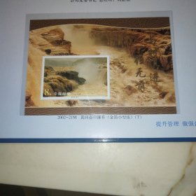 编年小型张：2002-21M 黄河壶口瀑布