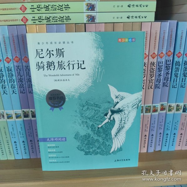 钟书图书·我最优阅·青少版彩插版·尼尔斯骑鹅旅行记（第一辑）