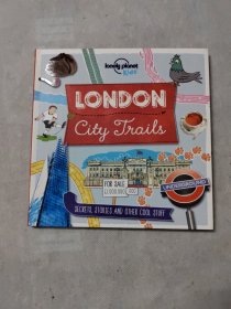 LonelyPlanet英文原版LP孤独星球 City Trails London 1城市步道伦敦儿童幼儿插图学习读物书籍