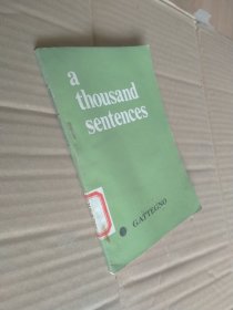 a thousand sentences