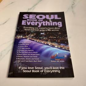 全新 首尔旅游指南 首尔观光指南 首尔万能手册 Seoul Book of Everything 英文原版  Everything You Wanted to Know About Seoul and Were Going to Ask Anyway