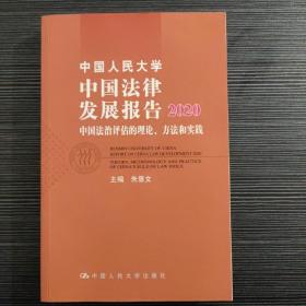 中国人民大学中国法律发展报告2020——中国法治评估的理论、方法和实践