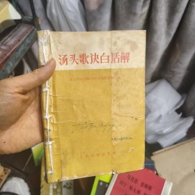 汤头歌决白话解