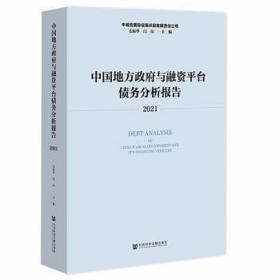 中国地方与融资台债务分析报告 2021 经济理论、法规 作者 新华正版