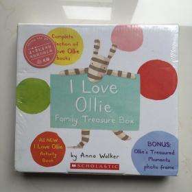 英文原版  I LOVE OLLIE Family Treasure BOX   全家宝盒  内盒9册  婴幼儿启蒙读物