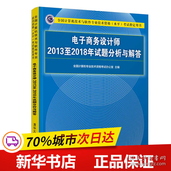 电子商务设计师2013至2018年试题分析与解答/全国计算机技术与软件专业技术资格（水平）考试指定用书