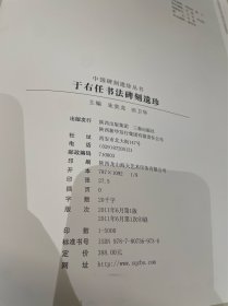 中国碑刻遗珍从书于右任书法碑刻遗珍