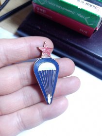 跳伞纪念章（工艺品，铁质，研究学习）