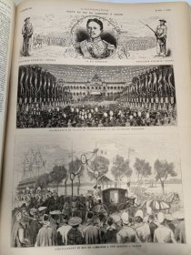 1880年L'illustration合订本 法国画刊 法国画报