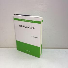 中央大学政策文化総合研究所研究丛书29 ： 社会文学