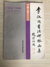 李叔同书法碑林画集 碑帖--赵朴初题字