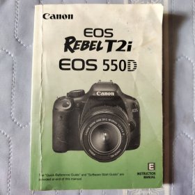 说明书:Canon EOS Rebel T2i/EOS 550D数码单反相机 (说明书)(英文版)