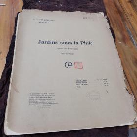 （建2柜五001）：姚锦新先生之用书，《Jardine  sous  LA  Pluie》（）