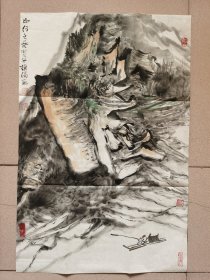 山东女画家中国美协会员赵倩山水画精品