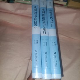 欧洲碳中和丛书 ：欧洲碳中和2050 +欧洲光伏万里行+欧洲能源转型万里行（三本合售）