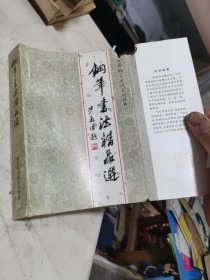 钢笔书法精品选（请注意！前面的4张包括封面的右上有点损伤，封底的右下角以有点轻微损伤，不伤字主页品佳）