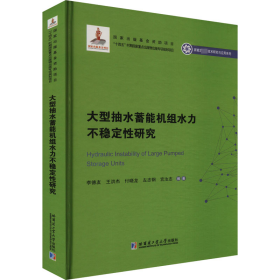 全新正版 大型抽水蓄能機(jī)組水力不穩(wěn)定研究 9787576705133 李德友 哈爾濱工業(yè)大學(xué)出版社
