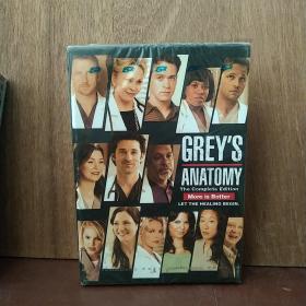 《实习医生格蕾》第七季完整版Grey's Anatomy(8碟装DVD)【全新未开封】