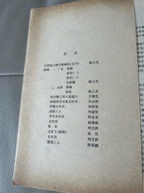 中国画人物写生。12张活页。馆藏