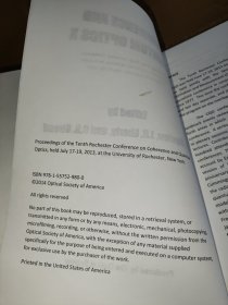 coherence and quantum optics x