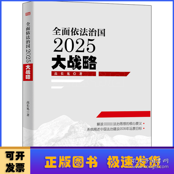 全面依法治国2025大战略