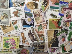 动植物花卉昆虫各个国家主题邮票，200枚左右包邮不议价。喜欢的朋友直接拍下就可以，中大票套票很多！