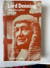 现货 英文原版 Lord Denning : The Discipline of Law 丹宁勋爵 法律的训诫