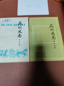 苏州史志资料选辑，2册