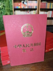 中华人民共和国宪法（便携 红皮压纹烫金版）