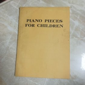 PIANO PIECES FOR CHILDREN