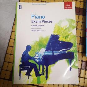 Piano Exam Pieces ABRSM Grade8 【如图所示，共五本合售】