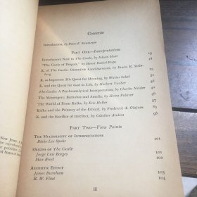 Twentieth century interpretations of the castle : a collection of critical essays 二十世纪《城堡》解释