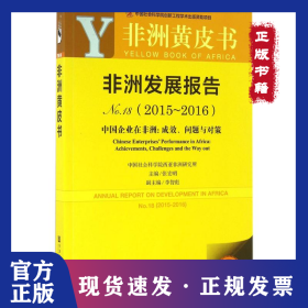 非洲发展报告（2016版）（No.182015-2016:中国企业在非洲:成效、问题与对策） 9787509793855