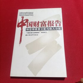 中国财富报告:转型期要素分配与收入分配(内页干净)