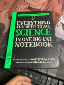 Everything You Need to Ace Science in One Big Fat Notebook(美国少年超级学霸笔记科学)