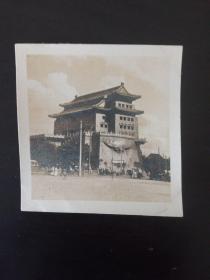 老照片，北京前门箭楼