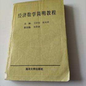 经济数学简明教程