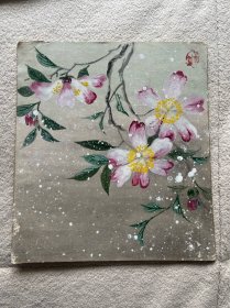 漂亮花手绘
