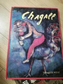 CHAGALL SHEARER WEST 马克 夏加尔画集 精装本 8开本 边角微磨损 见图 包邮挂刷